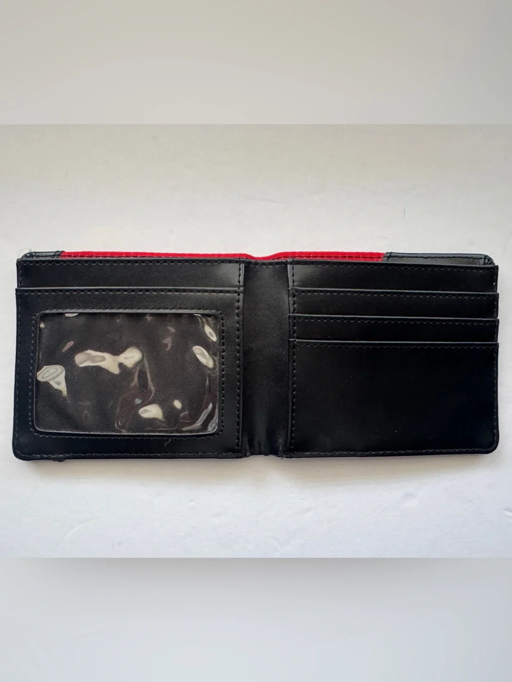 Tiger-Rock Martial Arts Bi-Fold Wallet Black & Red Student Uniform Wallet